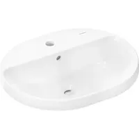 Hansgrohe Xuniva U zápustné umývadlo 55x45 cm otvor pre batériu uprostred 61064450