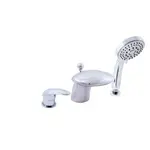 Vaňová batéria RAV Slezák so sprchovacím setom chróm D471.0S