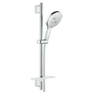 Sprchový set GROHE RAINSHOWER SmartActive na stenu s poličkou chróm 26591000
