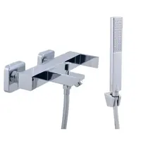 Vaňová batéria RAV Slezák LOIRA so sprchovacím setom 150 mm chróm LR554.5/1