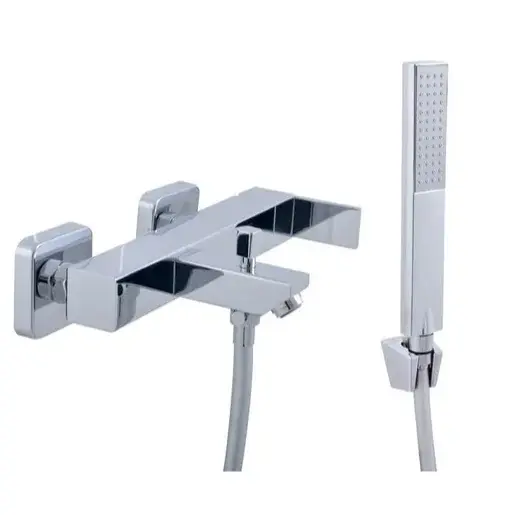 Vaňová batéria RAV Slezák LOIRA so sprchovacím setom 150 mm chróm LR554.5/1