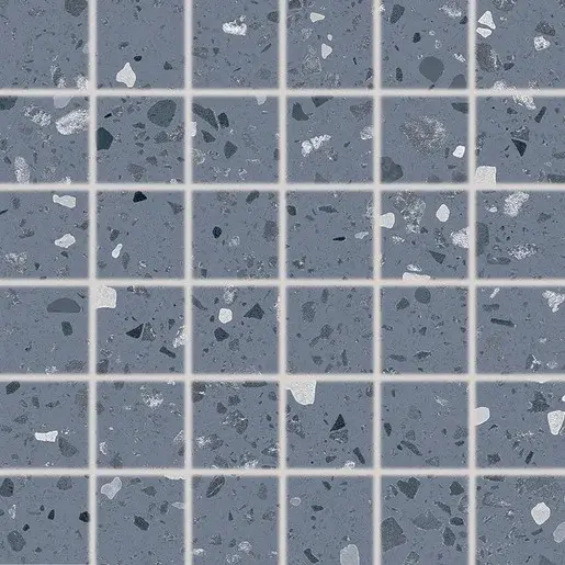 Mozaika RAKO Porfido modrá 30x30 cm mat / lesk DDM06815.1