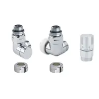 Termostatická sada ISAN uhlová pravá biela O39BUCR101