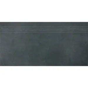 Schodovka Rako Extra čierna 40x80 cm mat DCP84725.1
