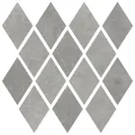 Mozaika Cir Materia Prima metropolitan grey rombo 25x25 cm lesk 1069900