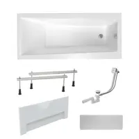 Obdĺžniková vaňa Laguna Idea Plus 170x75 cm akrylát ľavá aj pravá SIKOID1700APNP