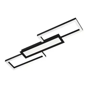 LED stropné osvetlenie Eglo MONIROTE čierna 99792