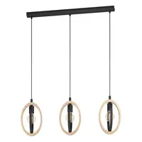 Závesné osvetlenie Eglo BASILDON čierna 43462