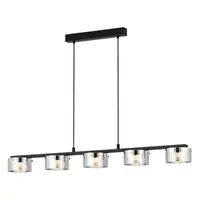 LED závesné osvetlenie Eglo COPILLOS čierna 39875