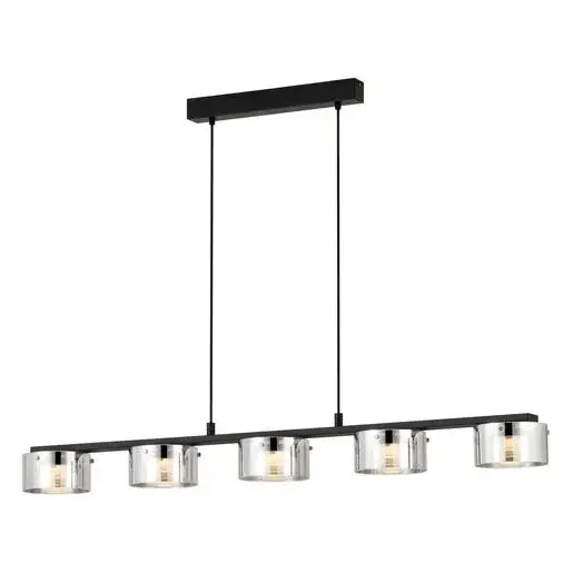 LED závesné osvetlenie Eglo COPILLOS čierna 39875