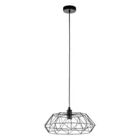 Závesné osvetlenie Eglo CARLTON 2 čierna 49487