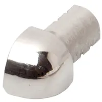 Roh k lište Havos, nerez výška hrany 8 mm, RNRZ8