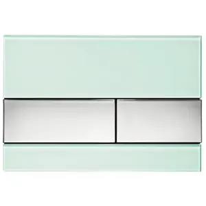 Tece Square ovládacie tlačidlo sklo v chrómovom prevedení 9240805 9.240.805