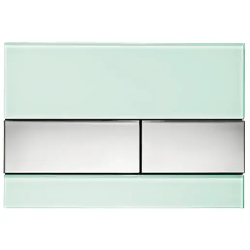 Tece Square ovládacie tlačidlo sklo v chrómovom prevedení 9240805 9.240.805