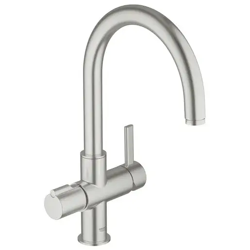 Grohe Red drezová batéria s kaderníckou spŕškou supersteel 30033dc0 G30033DC0
