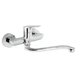 Novaservis Metalia 54 drezová - umývadlová batéria s otočným ramienkom 150 mm chróm 54070,0 54070.0