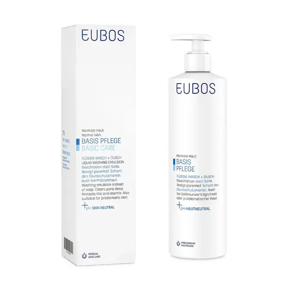 EUBOS Basic Care Čisticí emulze modrá 400 ml