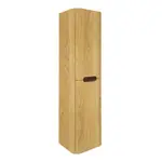 Kúpeľňová skrinka vysoká SAT Fusion 40x149x33 cm dub medový mat SATFUSIONV40DM