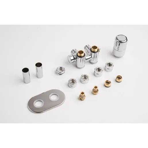 P.M.H. Nura termostatický ventil kombinovaný 6x7 cm chróm NUR-R-C