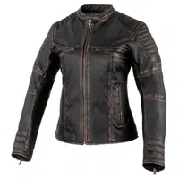 Dámská kožená moto bunda Rebelhorn Hunter Pro Lady CE Vintage Black S