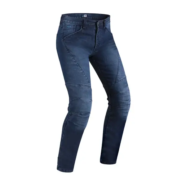 Pánské moto jeansy PMJ Titanium CE - Výprodej modrá 42