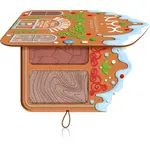 NYX Professional Makeup Gingerbaddie Land Buttermelt paletka rozjasňovačů a tvářenek odstín Deep 1 ks