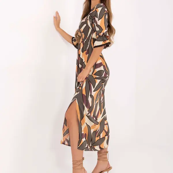 Dress-LK-SK-510095.89-beige