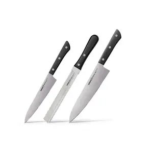 Samura HARAKIRI Sada 3 nožů (černá) (SHR-0230B)