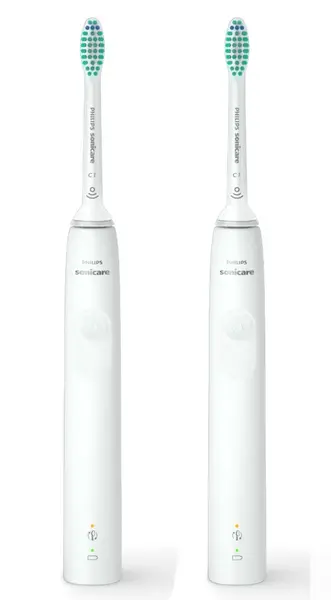 Philips Sonicare 3100 HX3675/13 sonické zubní kartáčky 1+1 ks bílé