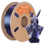 ERYONE Burnt Titanium Dual Color PLA Filament 1kg - Black & Purple-blue