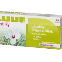 Luuf Pastilky Islandský lišejík a ibišek 20 pastilek