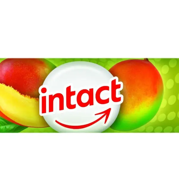 Intact Hroznový cukr s vitaminem C mango rolička 40 g