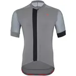 SILVINI CARNIO Pánsky celorozopínací cyklistický dres, sivá, veľkosť