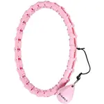 HMS HHW11 PLUS SIZE Masážna hula hop obruč so závažím a počítadlom, ružová, veľkosť