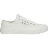 Tommy Hilfiger SLIP ON CANVAS COLOR Pánske tenisky, biela, veľkosť