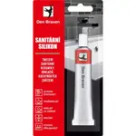Den Braven Sanitárny silikón, biely RL, 23 ml