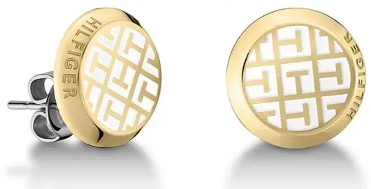 Tommy Hilfiger Pozlátené náušnice TH2700806