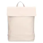 Dámsky kožený batoh Italia Jenny - krémová