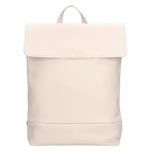 Dámsky kožený batoh Italia Jenny - krémová