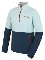 Husky Addy M L, mint/blue Pánská fleecová mikina