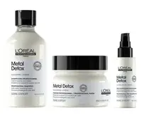Sada pro barvené a poškozené vlasy Loréal Professionnel Serie Expert Metal Detox + předšamponová péče 45 ml zdarma - L’Oréal Professionnel + dárek zda