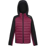 REGATTA OUTDOORS KIELDER IX HYBRID JR Detská bunda, vínová, veľkosť 9-10Y