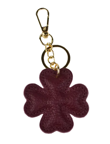 NovaKabelka.cz Klíčenka Quadrifoglia Bordo