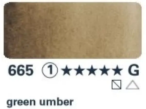 Akvarelová barva Horadam 15ml – 665 green umber