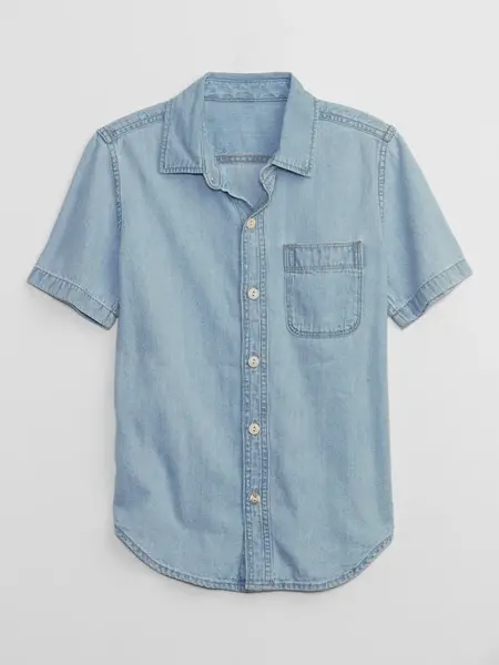 GAP Dětská džínová košile - Kluci