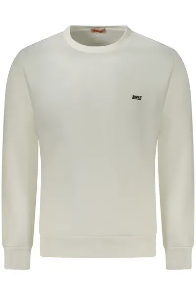 RIFLE SWEATSHIRT WITHOUT ZIP MEN WHITE