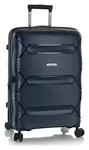 Střední skořepinový kufr Heys Milos M Navy