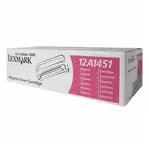 Lexmark 12A1451 purpurový (magenta) originální toner