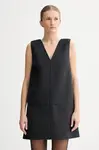 Šaty s příměsí vlny Calvin Klein
