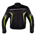 Pánská moto bunda BOS Laganas Black/Yellow M